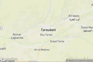 Map showing location of “A Riad in Taroudant, Morocco” in Taroudant, Maroc