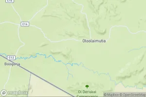 Map showing location of “A storm is coming” in Narok, Kenya