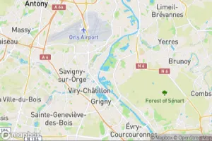Map showing location of “After the rain…” in Draveil, France