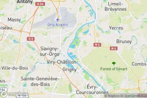 Map showing location of “Aurélien B&W” in Draveil, France