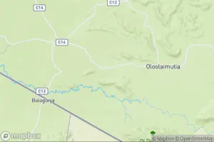 Map showing location of “Baglafecht weaver” in Narok, Kenya