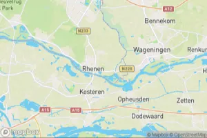 Map showing location of “Colorful feathers” in Rhenen, Pays-Bas