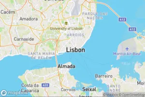 Map showing location of “Elétricos de Lisboa” in Lisboa, Portugal