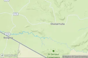 Map showing location of “Grant's zebra” in Narok, Kenya