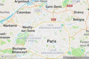 Map showing location of “Le Petit Poucet” in Paris-17E-Arrondissement, France