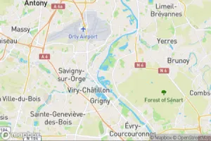 Map showing location of “Little drizzle” in Draveil, France