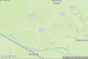 Map showing location of “Spiderman is watching” in Narok, Kenya