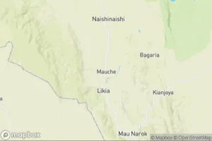 Map showing location of “Tetris” in Nakuru, Kenya
