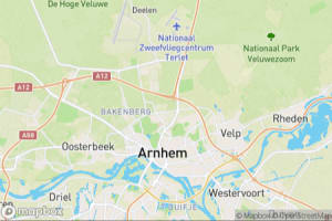 Map showing location of “The Blacksmith” in Arnhem, Pays-Bas