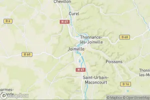 Map showing location of “The Marne in Joinville” in Joinville, France