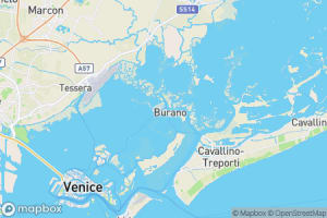Map showing location of “Tone-on-tone” in Venezia, Italie