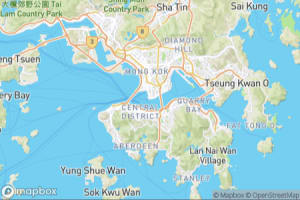 Map showing location of “Tradition and modernity” in Hong-Kong, Hong Kong