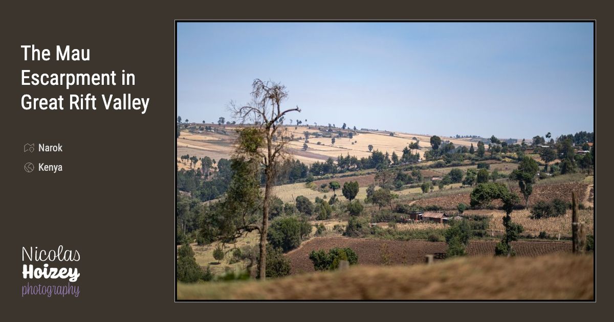 The Mau Escarpment in Great Rift Valley — Nicolas Hoizey photography